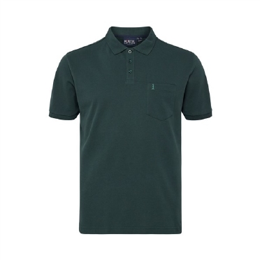 North Latitude Basic Polo piqué, bottle green