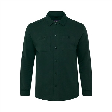 North Latitude Overshirt m. zakken, dark green