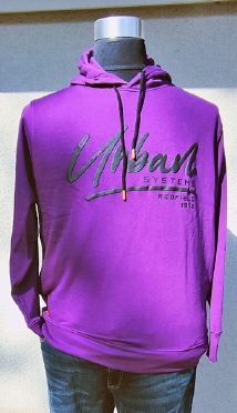Redfield hoody sweatshirt 3D print "Urban", paars