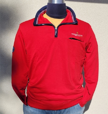 Redfield trui "Marina Club", rood