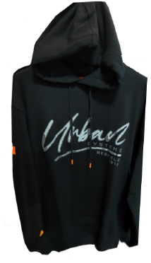 Redfield hoody sweatshirt 3D print "Urban", zwart