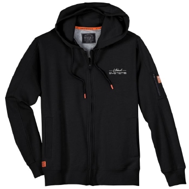 Redfield hoody vest "Urban systems", zwart