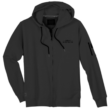 Redfield hoody vest "Urban systems", zwart