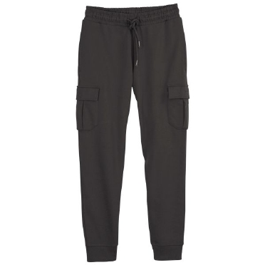 Cargo jogging broek m. zijpockets, vintage grijs