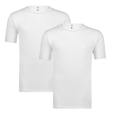 ROYAL 2-pack t-shirt extra lang m. korte mouw