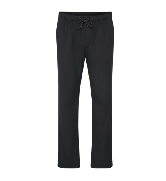 North Latitude Pantalon m. stretch+elastisch boord, zwart