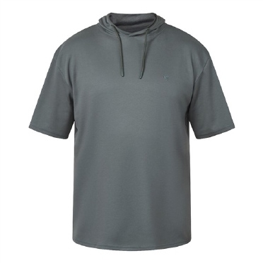 North Latitude sweatshirt m. capuchon, dark dust green