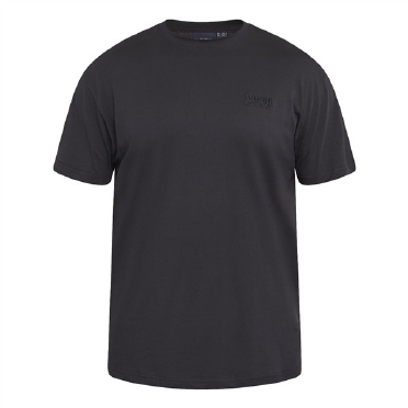 North Latitude T-shirt rugprint 'Grand Prix', zwart