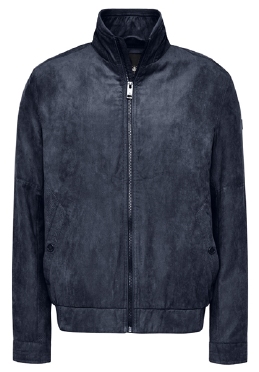 Redpoint zomerjack TERENCE suede-look, d. blauw