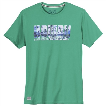 Redfield t-shirt 'Hawaii Island, groen