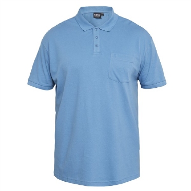 North Latitude polo m. borstzak, uni mid blauw