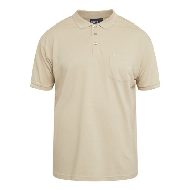 North Latitude polo m. borstzak, uni sand