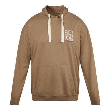 North Latitude sweater m. capuchon, camel