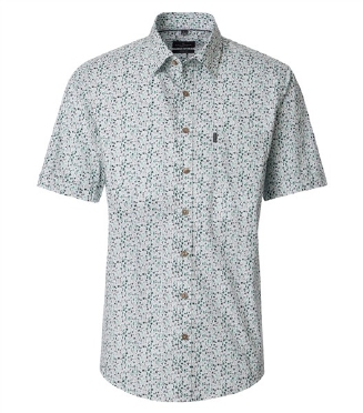 Casa Moda overhemd Casual Fit, fijne mozaiek