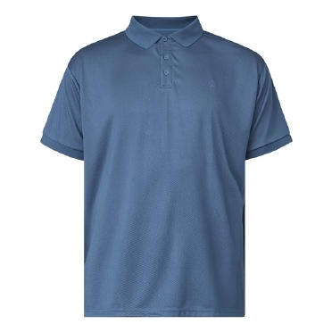 North Latitude polo korte mouw Cool Effect, d. petrol