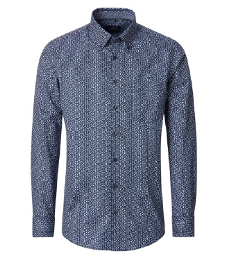 Casa Moda overhemd Casual Fit, blue lines