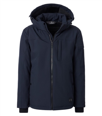 Casa Moda Outdoor winterjas m. afn. capuchon, navy