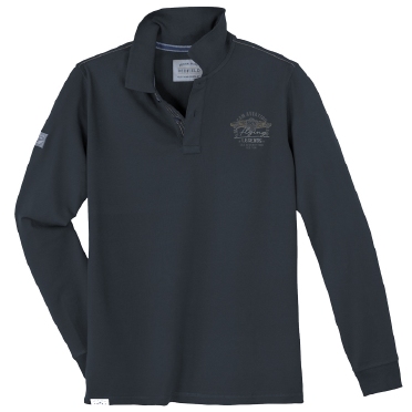 Redfield poloshirt LM 'Sky Flying Legends', dark denim