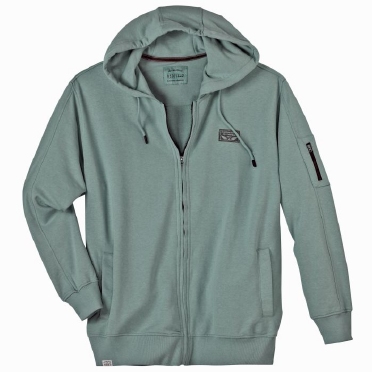 Redfield hoody vest 'Aviation Deptm', mintgreen