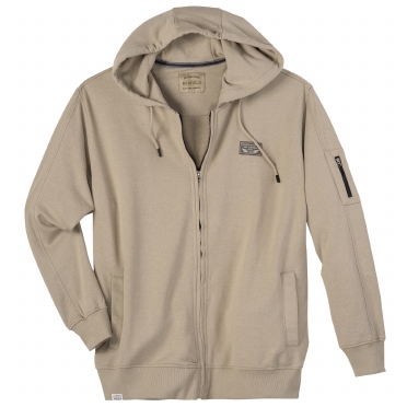 Redfield hoody vest 'Aviation Deptm', beige