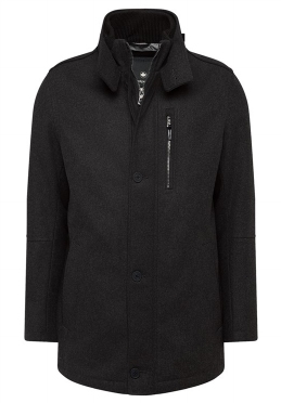 Redpoint Wintermantel m. wol GILL, zwart