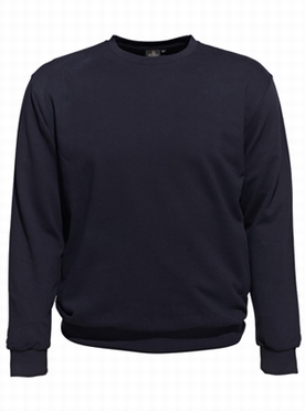 Ahorn basic Sweatshirt, navy blauw