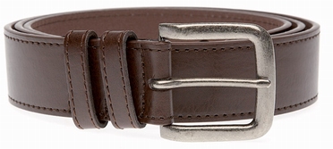 BROWN lederen broekriem KS204, kleur bruin