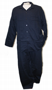 Klassieke pyjama, donker navy