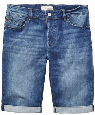 Redpoint shorts m. stretch, donker jeans