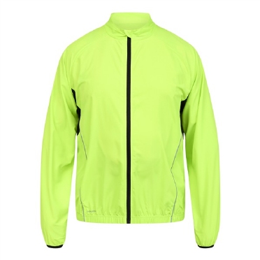 Cycling waterafstotend windjack, strong green
