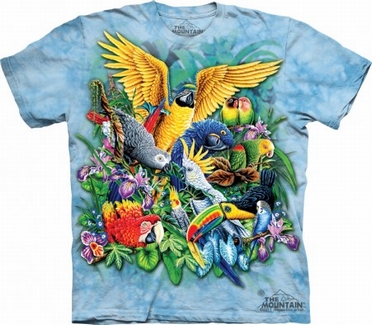T-shirt Birds Tropics