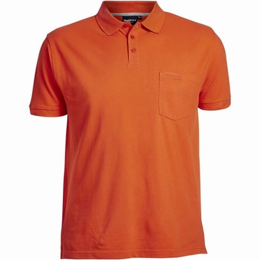 North 56°4 Basic Polo piqué, oranje