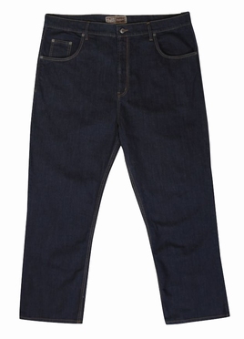 Stretch denim jeans Mistral m. hoge taille, denim blue