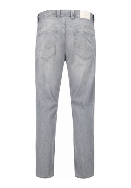 Alberto 5-pocket Regular Fit Smart Cotton L34, antra