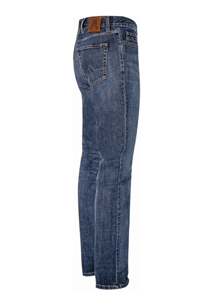 Alberto 5-pocket Regular Fit stretch L34, denim blue