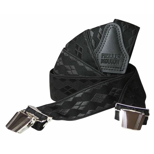 Bretels in Y-vorm met clips, diverse kleuren met ruitjes