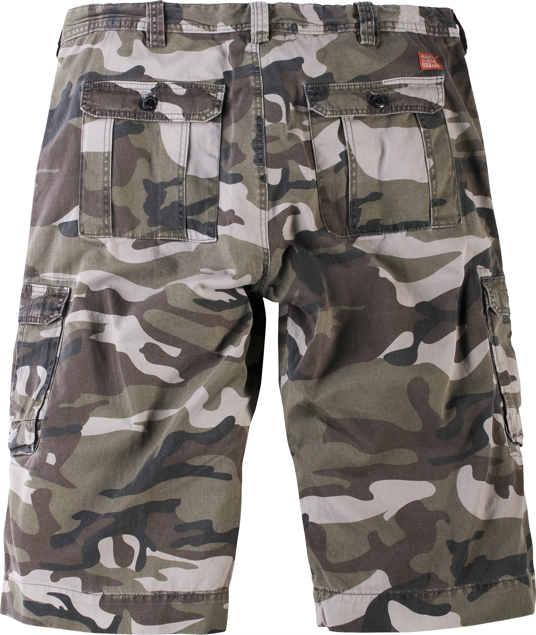 Capri camouflage-look, camo groen