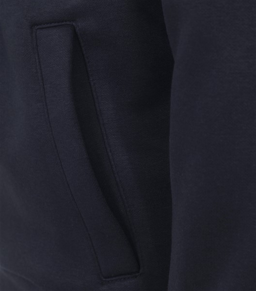 Casa Moda Cardigan vest met rits, navy blauw