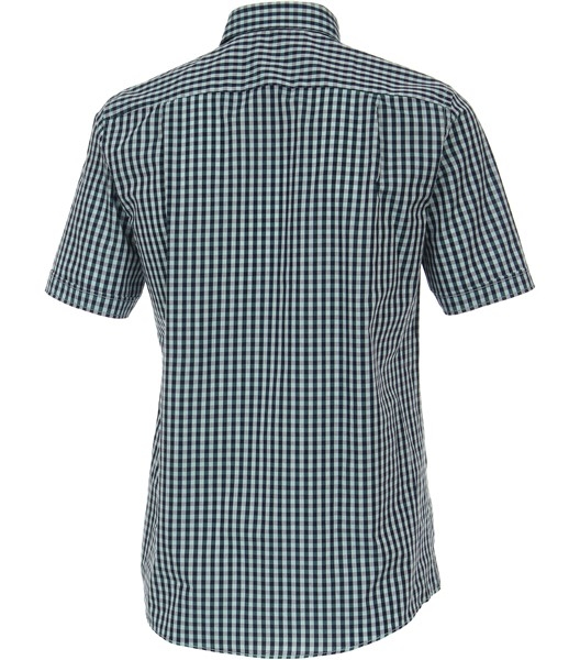 Casa Moda Kent overhemd Comfort Fit, karo groen