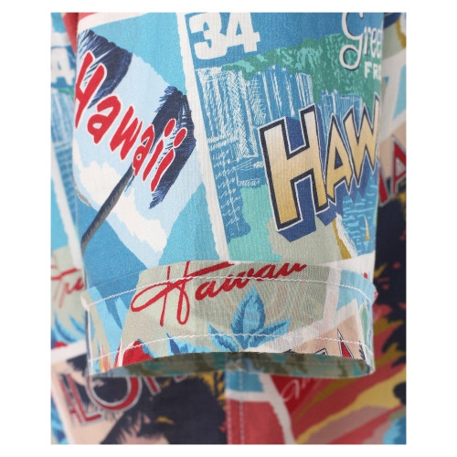 Casa Moda Kent overhemd KM Casual Fit, Hawaii