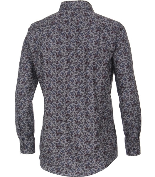Casa Moda Kent overhemd LM Comfort Fit, paisley motief