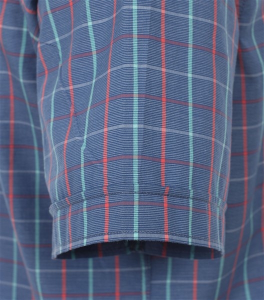 Casa Moda Kent overhemd m. print, blauw ruit