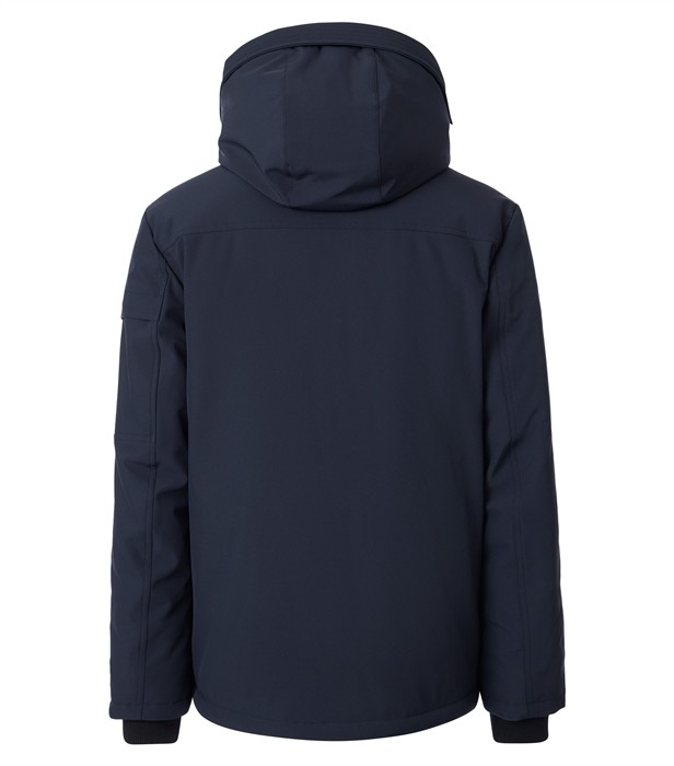 Casa Moda Outdoor winterjas m. afn. capuchon, navy