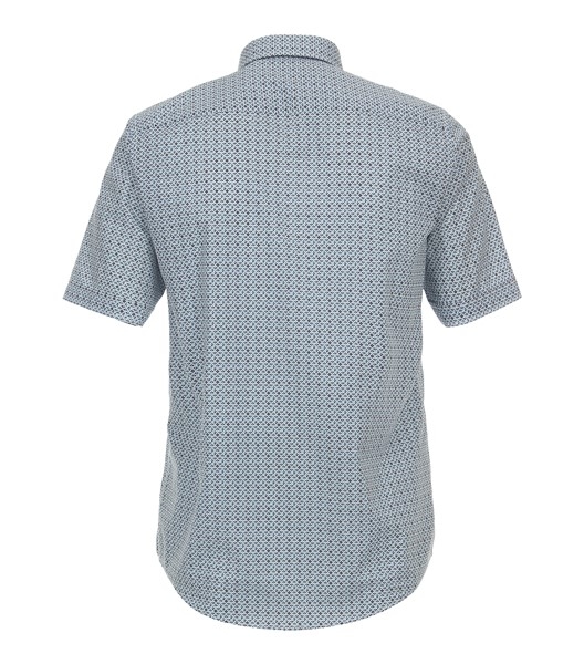 Casa Moda overhemd Casual Fit , blauwe blokjes