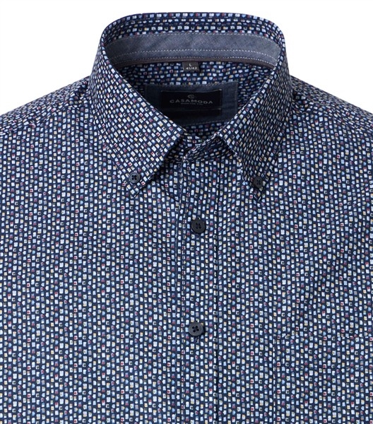 Casa Moda overhemd Casual Fit, blue lines