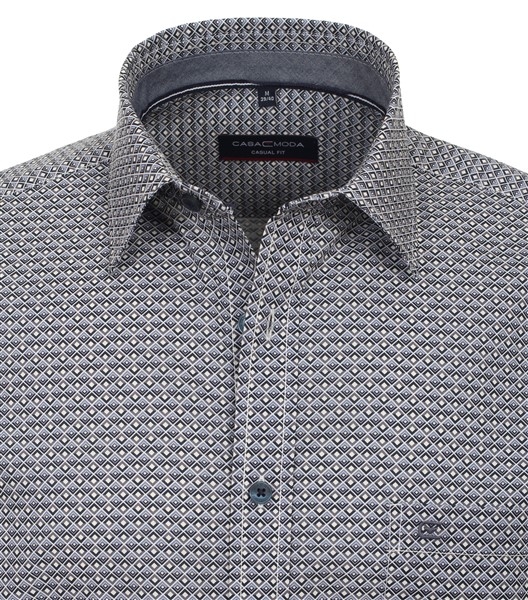 Casa Moda overhemd Casual Fit, ruitblokje