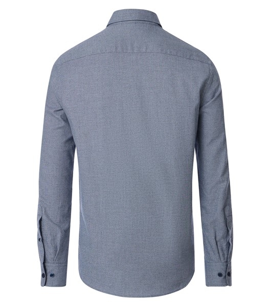Casa Moda overhemd Casual Fit cashmere, blauw