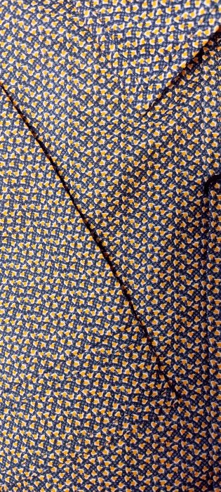 Casa Moda overhemd Casual Fit fijn printje, navy/grijs
