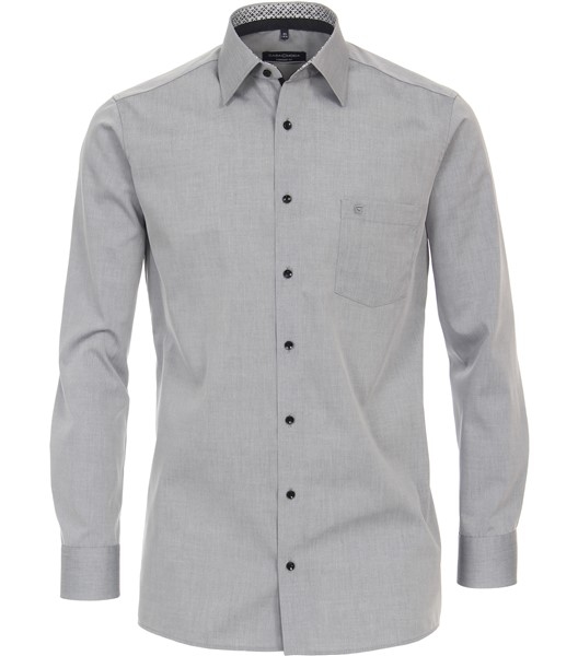Casa Moda overhemd Comfort Fit strijkvrij, grijs