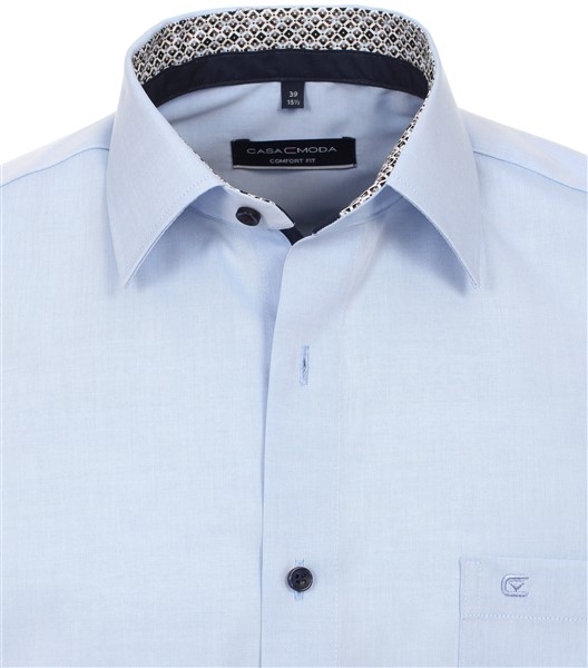 Casa Moda overhemd Comfort Fit strijkvrij, l.blauw
